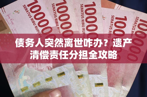 北京债务人突然离世咋办？遗产清偿责任分担全攻略