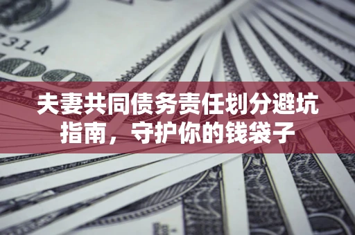 北京夫妻共同债务责任划分避坑指南，守护你的钱袋子
