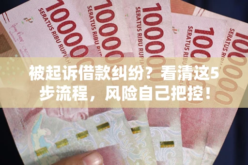 北京被起诉借款纠纷？看清这5步流程，风险自己把控！