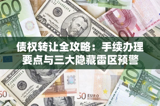 北京债权转让全攻略：手续办理要点与三大隐藏雷区预警